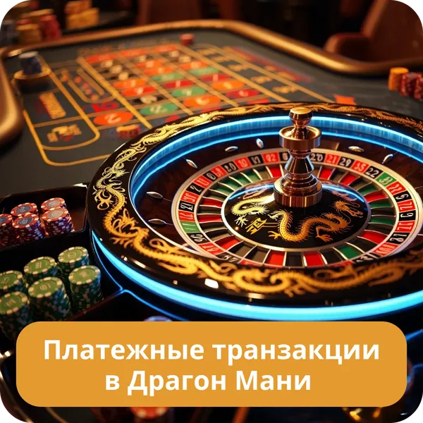 Платежные транзакции в Драгон Мани